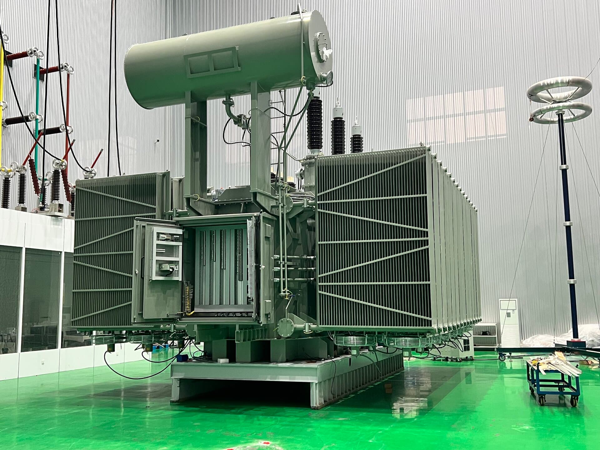 345kV Power Transformer - Large scale grid infrastructure